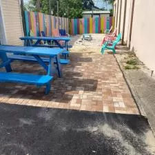 Commercial Ice Cream Store Paver Seal in Cocoa Beach, FL 2