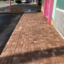 Commercial Ice Cream Store Paver Seal in Cocoa Beach, FL 4