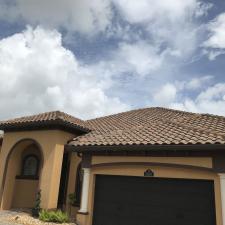 Soft Wash Roof Cleaning and Paver Wash on Levanto Drive in Viera 1